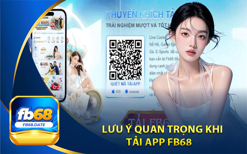 Lưu ý quan trọng khi
           tải app Fb68